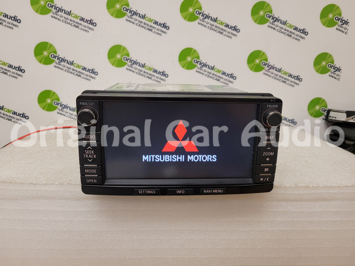 2014 - 2019 Mitsubishi Outlander Lancer OEM AM FM HD Navigation Touchscreen Radio