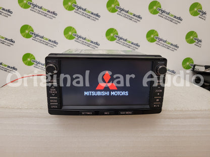 2014 - 2019 Mitsubishi Outlander Lancer OEM AM FM HD Navigation Touchscreen Radio