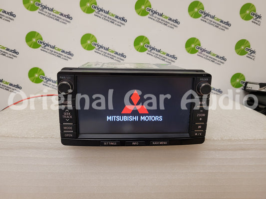 2014 - 2019 Mitsubishi Outlander Lancer OEM AM FM HD Navigation Touchscreen Radio