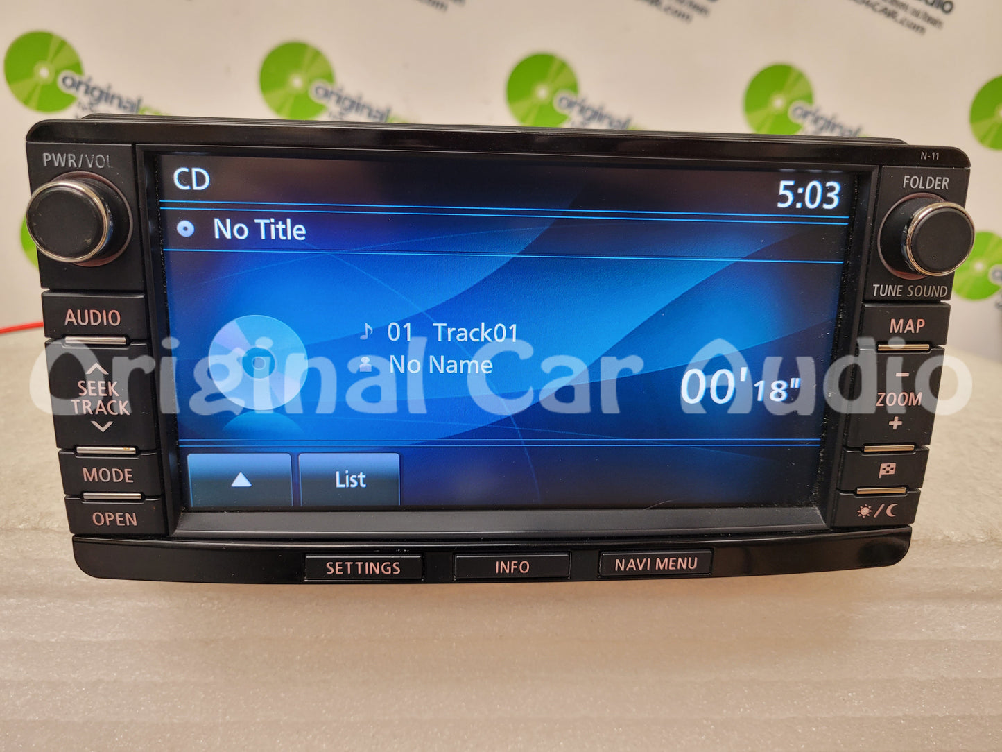 2014 - 2019 Mitsubishi Outlander Lancer OEM AM FM HD Navigation Touchscreen Radio