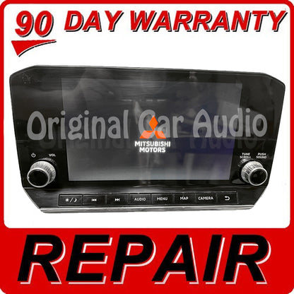 Repair Your 2022 - 2023 Mitsubishi Outlander OEM 9" Touch Screen Navigation Multi Media Apple Car Play Android Auto Radio Receiver