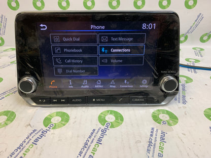 Refurbished 2019 - 2020 Nissan Altima OEM NON-BOSE Touch Screen Navigation AM FM XM Receiver CAR PLAY