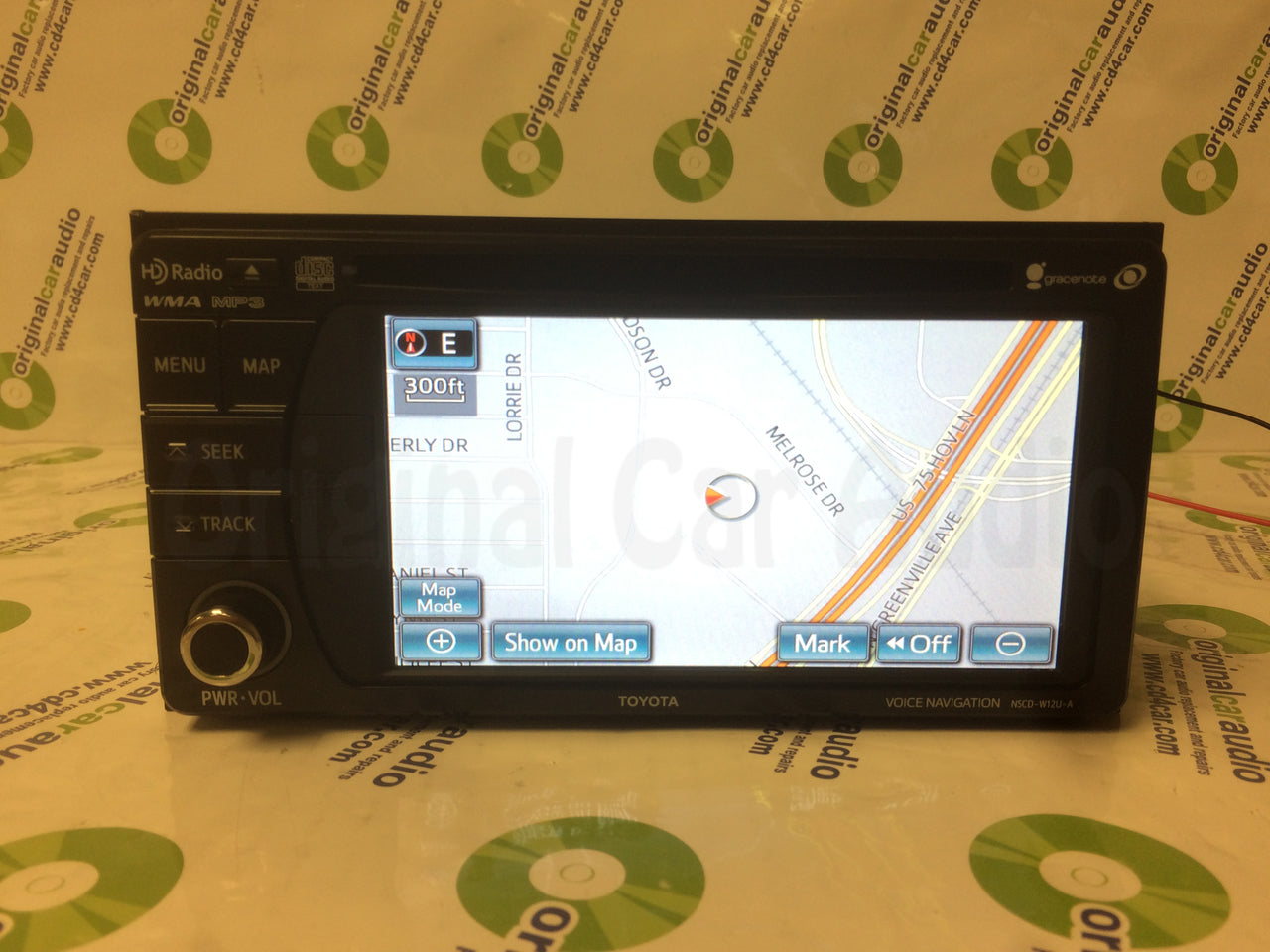 2011 - 2014 Toyota Sienna OEM Single CD Gracenote Navigation HD Radio Reciever