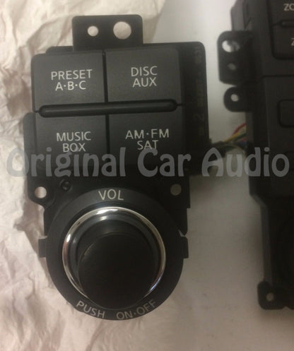 2007 - 2015 Infiniti EX35 G37 Q60 OEM Navigation Radio Climate Control Panel