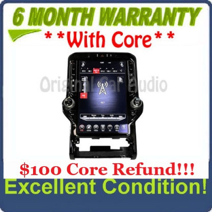 2019 - 2022 Ram Truck 1500 OEM Navigation Center Stack Panel Control Touch Screen Display 12"