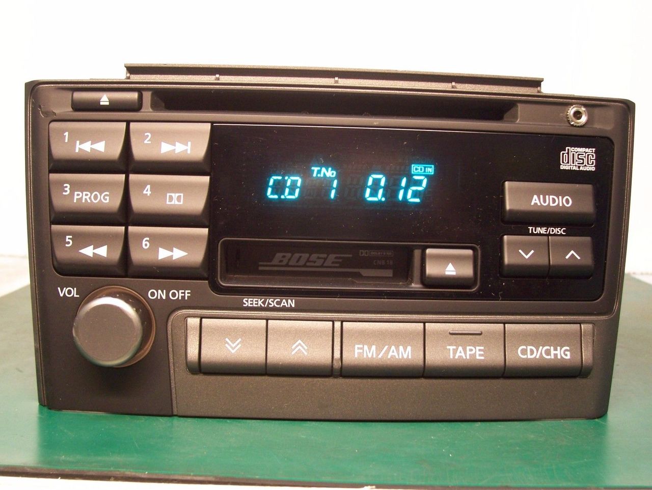 Nissan Maxima PN-2281D BOSE Radio Tape CD W/ AUX Player 2000-2003