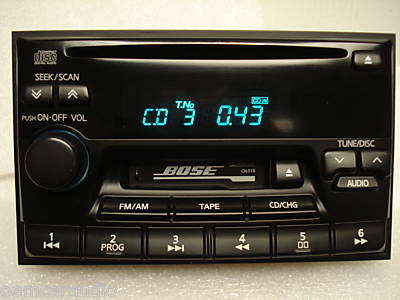 1995 - 2002 Nissan Maxima Pathfinder Infiniti I30 QX4 G20 J30 Radio Tape CD Player