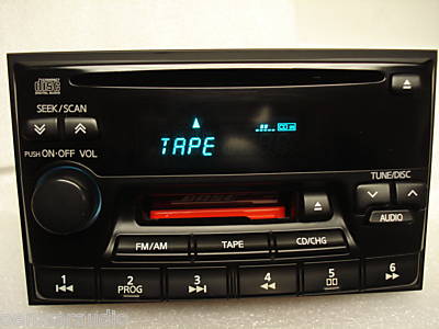 1995 - 2002 Nissan Maxima Pathfinder Infiniti I30 QX4 G20 J30 Radio Tape CD Player