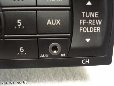 Nissan Sentra Radio CD Player Aux 28185-ET000 2007-2010