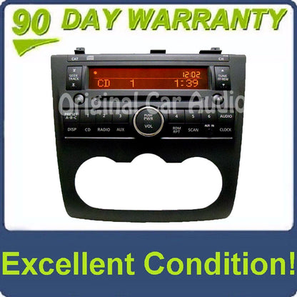 2007 2008 2009 Nissan Altima Radio AUX Input and CD player Ni134