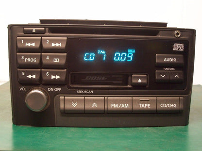 2000 - 2003 NISSAN MAXIMA BOSE Radio CD Player CNB98 28188 2Y911