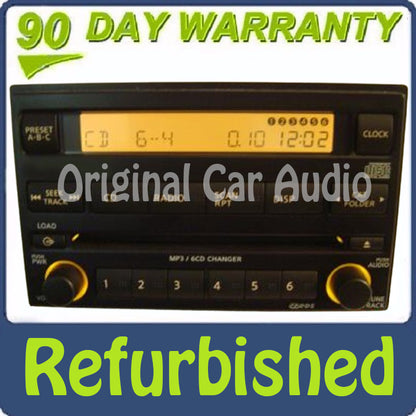 2005 2006 2007 Refurbished NISSAN Pathfinder RDS Radio 6 Disc CD Changer MP3 Player