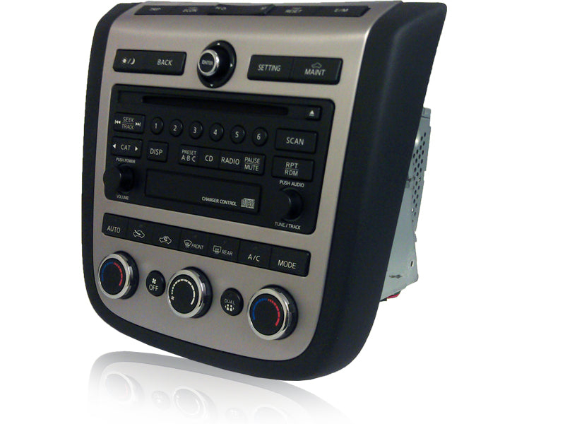 2006 2007 NISSAN Murano OEM AM FM CD Player Receiver with AC Heat Temp Climate Controls