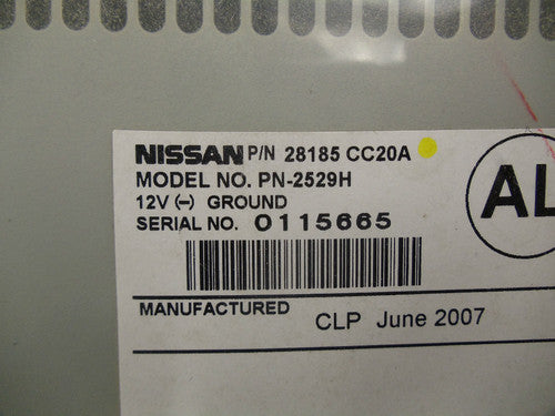 2006 2007 NISSAN Murano OEM AM FM CD Player Receiver with AC Heat Temp Climate Controls