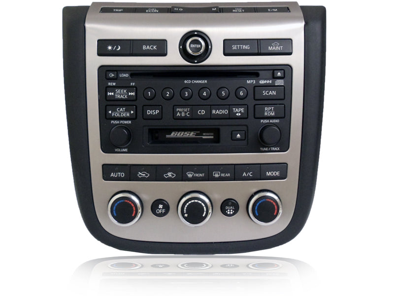 NISSAN Murano Radio 6 Disc CD Changer TAPE Player 2006 2007
