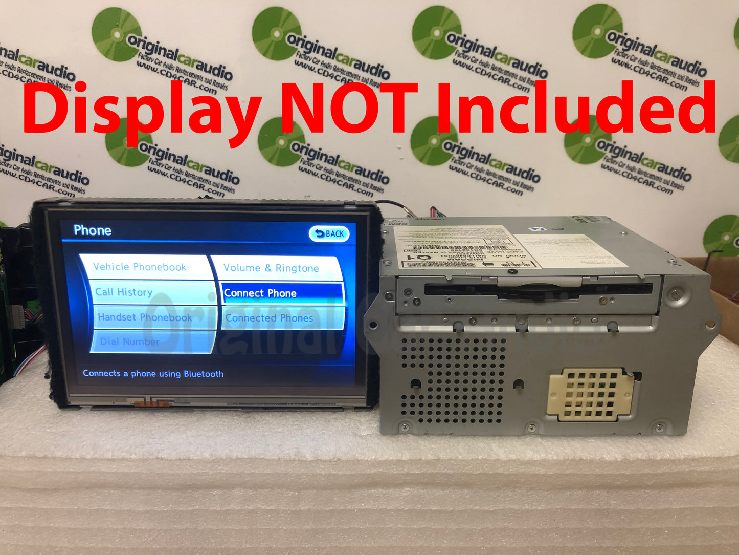 2011 - 2012 Infiniti OEM Bose Navigation radio 6 cd dvd player changer MP3
