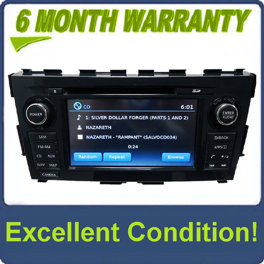 2014 2015 Nissan ALTIMA OEM Navigation NissanConnect XM Radio AUX MP3 CD Player