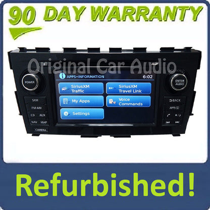 Refurbished Nissan Radio GPS Navigation Nissan Connect MP3 CD Player