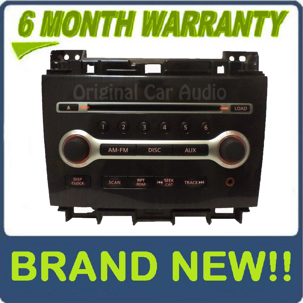 NEW 2009 - 2013 Nissan Maxima OEM AM FM Radio AUX 6 Disc Changer CD Player Receiver