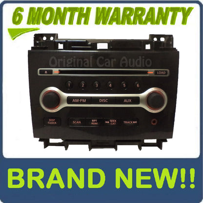 NEW 2009 - 2013 Nissan Maxima OEM AM FM Radio AUX 6 Disc Changer CD Player Receiver