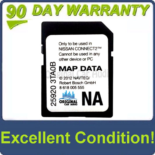 Nissan SD Map CARD OEM NAVTEQ 25920 3TA0B