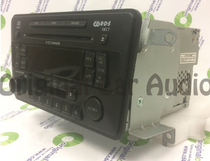2001 - 2003 Nissan Infiniti OEM BOSE Radio 6 Disc Changer Tape Cassette CD Player PN-2439N CR050