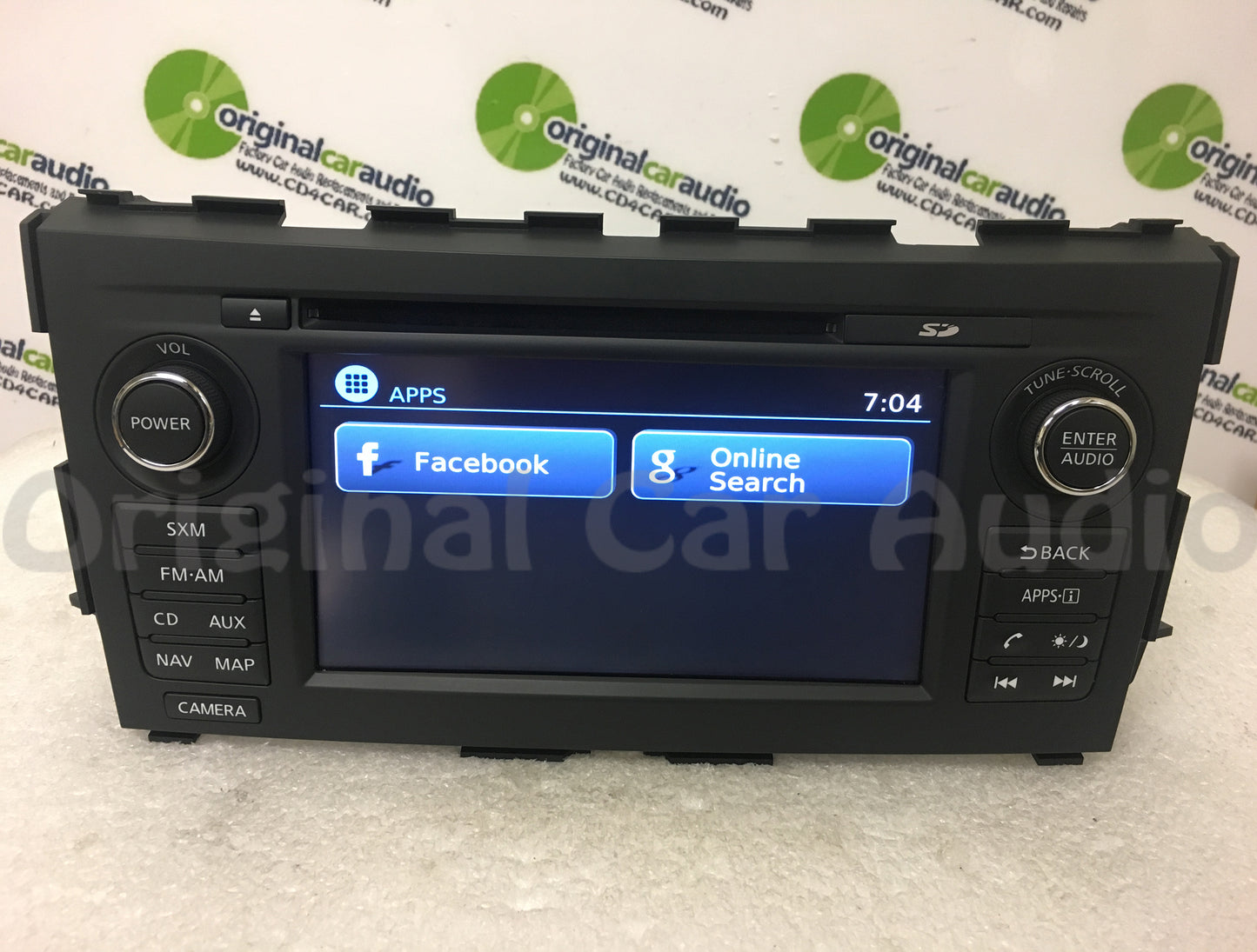 2014 - 2016 Nissan Altima OEM Navigation Nissan Connect MP3 CD Player MATTE BLACK