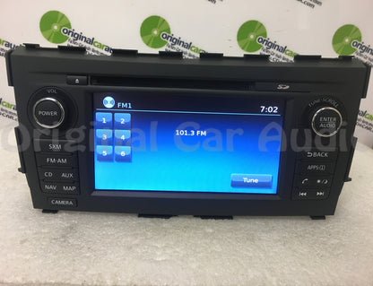 2014 - 2016 Nissan Altima OEM Navigation Nissan Connect MP3 CD Player MATTE BLACK