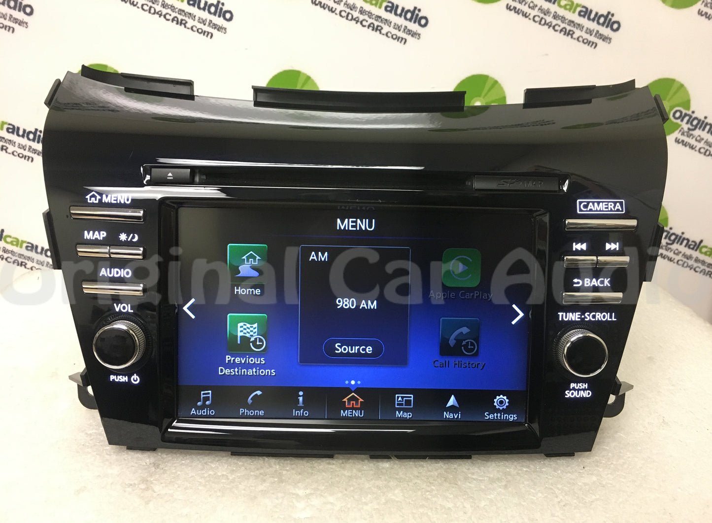2015 2016 2017 2018 2019 Nissan Murano OEM Navigation BOSE Radio CD Player Receiver w/ CARPLAY