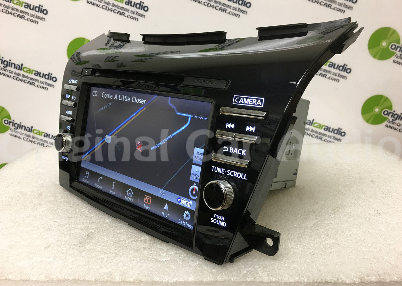 Reman 2017 - 2019 Nissan Murano OEM Navigation NON-BOSE Radio CD Player Receiver w/ CARPLAY