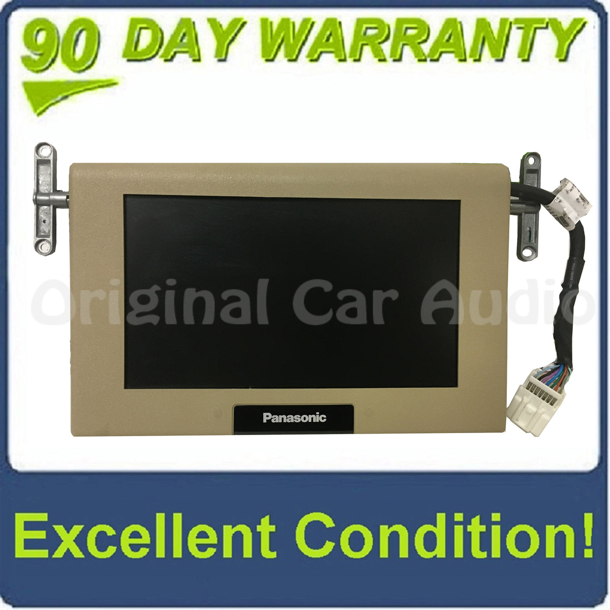 2007 - 2010 Nissan Quest OEM Panasonic Overhead DVD Display screen