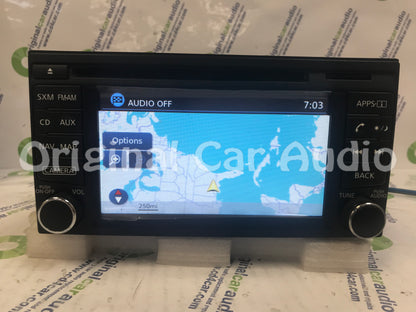 Refurbished 2013 - 2019 Nissan Sentra OEM Touch Screen Navigation Multi Media Radio Receiver