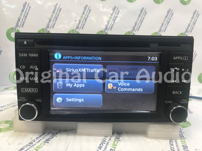 Refurbished 2013 - 2019 Nissan Sentra OEM Touch Screen Navigation Multi Media Radio Receiver