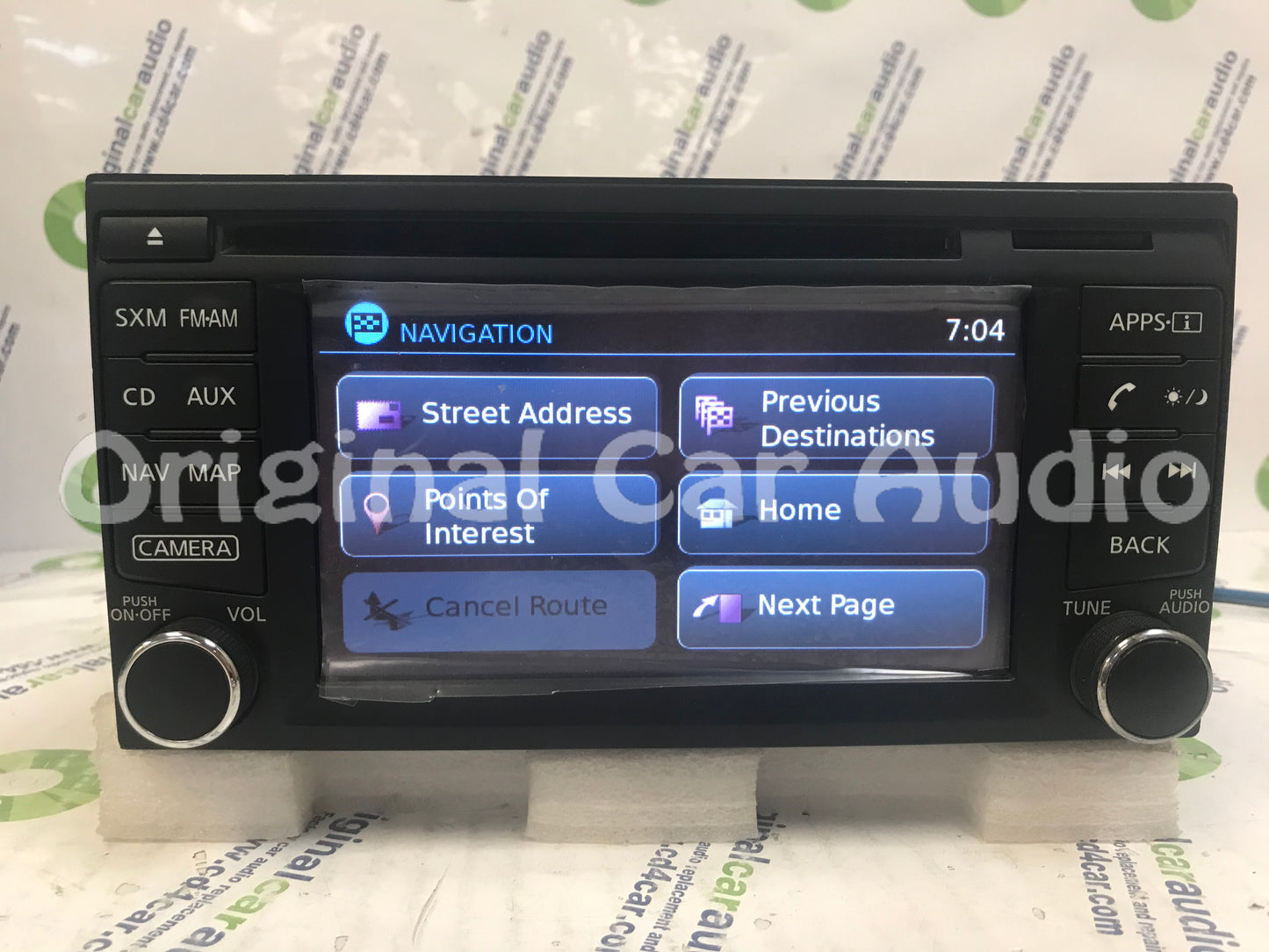 Refurbished 2013 - 2019 Nissan Sentra OEM Touch Screen Navigation Multi Media Radio Receiver