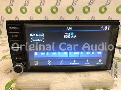 Refurbished 2019 - 2021 Nissan Frontier OEM Touch Screen AM FM Bluetooth AUX Radio Receiver