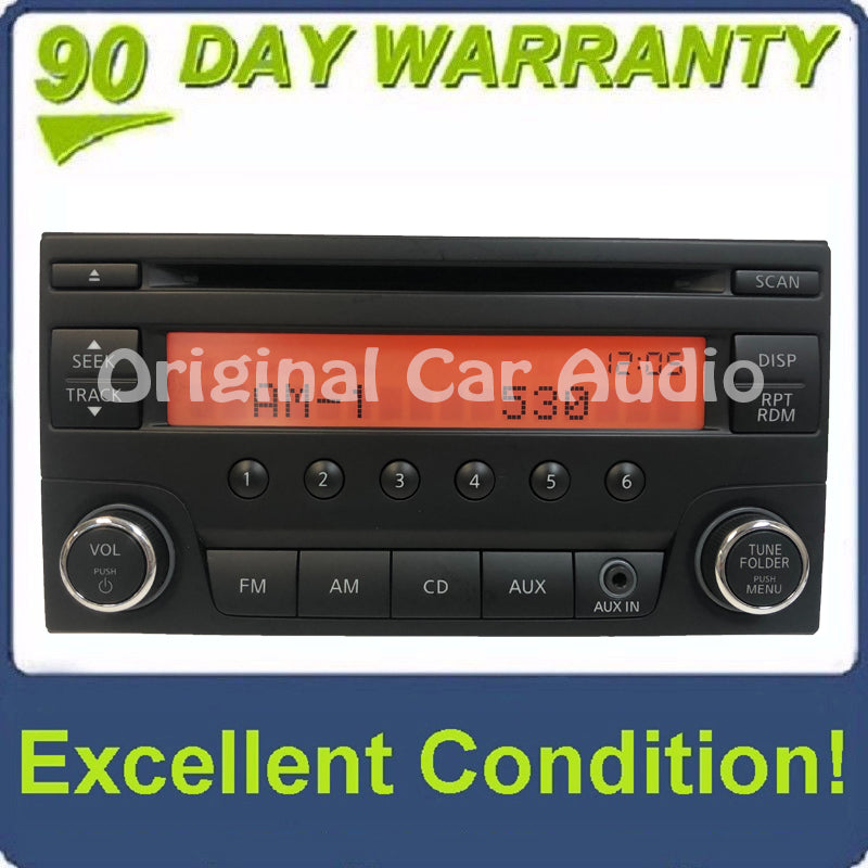 2013 - 2017 Nissan Quest OEM AUX AM FM Single CD Radio 28185 3WS0A
