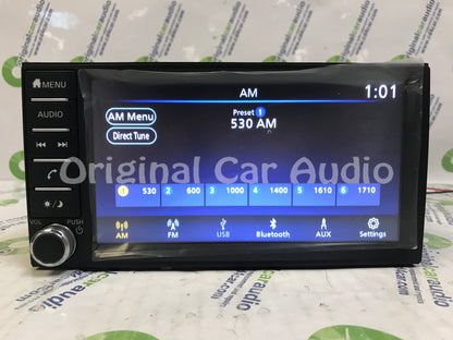 Refurbished 2018 - 2019 Nissan Sentra Versa OEM Touch Screen AM FM Bluetooth Radio Receiver