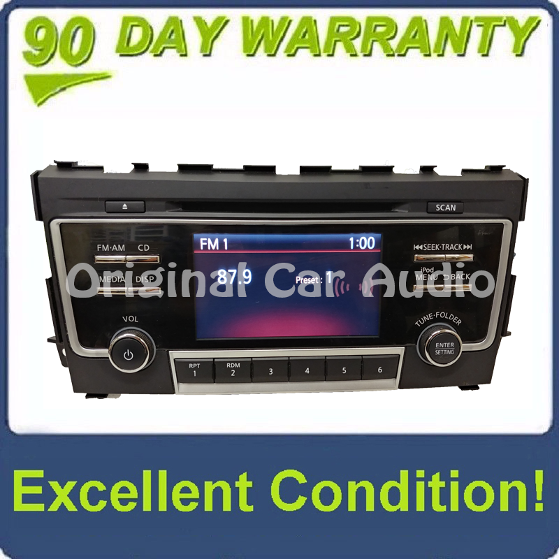 2017 2018 Nissan ALTIMA OEM NissanConnect AM FM iPod Radio CD Player