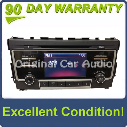 2017 2018 Nissan ALTIMA OEM NissanConnect AM FM iPod Radio CD Player