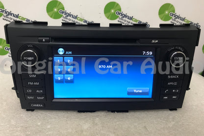 2016 - 2018 Nissan Altima OEM BOSE Navigation Nissan Connect MP3 CD Player MATTE BLACK