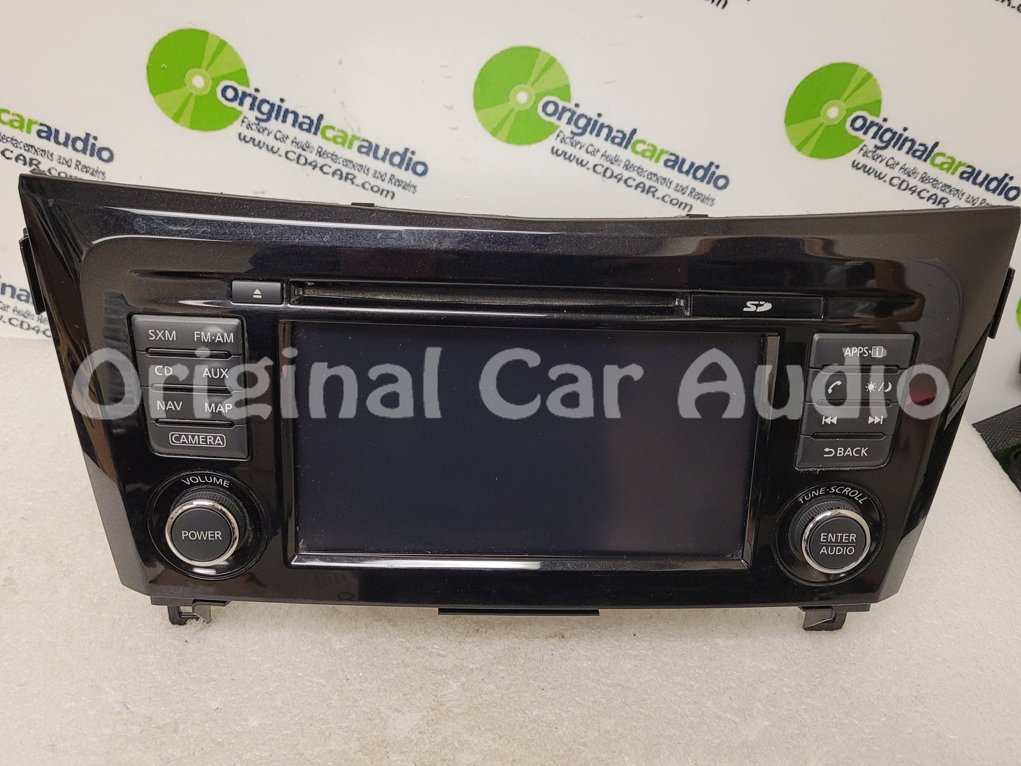 2016 - 2018 Nissan Rogue Sport OEM Navigation AM FM XM Radio CD Player