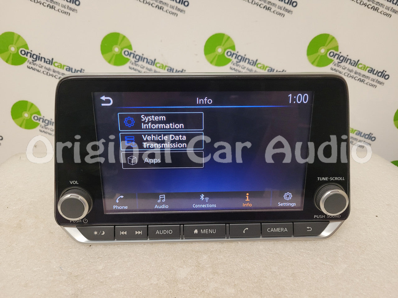 Refurbished 2020 - 2022 Nissan Sentra OEM Apple Car Play Android Auto AM FM Bluetooth Multi Media Radio Receiver
