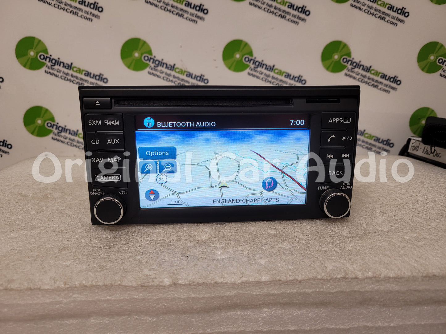 2016 - 2019 Nissan Sentra OEM AM FM SAT Navigation Radio Single CD Player Receiver