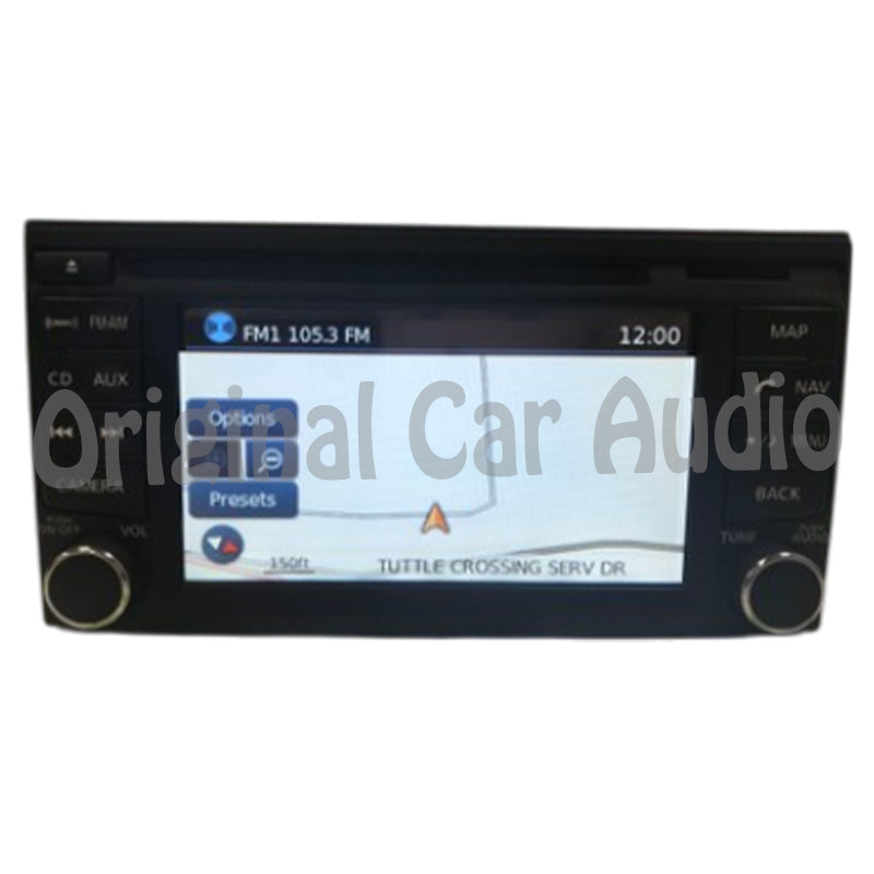 2013 - 2015 Nissan Frontier Titan Xterra OEM Navigation AM FM Radio Receiver