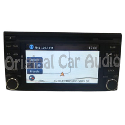 2013 - 2015 Nissan Frontier Titan Xterra OEM Navigation AM FM Radio Receiver
