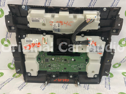 2017 - 2018 Nissan Armada OEM AM FM Dual A/C Climate Control Panel