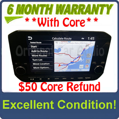 2022 - 2024 Nissan Pathfinder OEM Navigation Multi Media Apple Car Play Android Auto Bluetooth SAT Radio Receiver - Analog