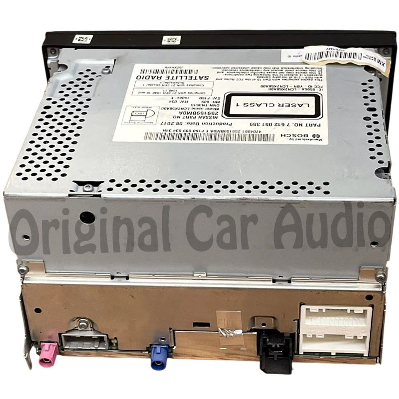 Refurbished 2019 - 2021 Nissan Frontier Radio Audio Video Equipment receiver, AM-FM-CD, w/Rockford Fosgate