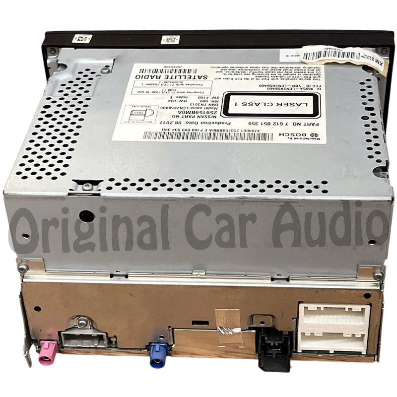 2019 - 2021 Nissan Frontier Radio Audio Video Equipment receiver, AM-FM-CD, w/Rockford Fosgate