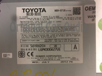 Refurbished 2013 - 2015 Lexus GS350 GS450H OEM Gracenote Navigation XM HD Radio Media Receiver
